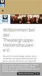 Mobile Screenshot of die-theaterer.de