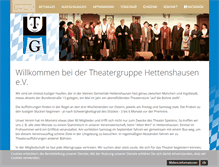 Tablet Screenshot of die-theaterer.de